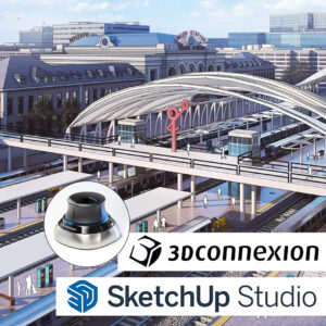 SketchUp Studio + 3Dconnexion SpaceMouse Wireless