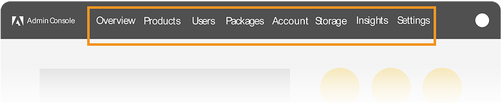 Adobe Admin Console