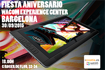 Fiesta 1º Aniversario Wacom Experience Center Barcelona