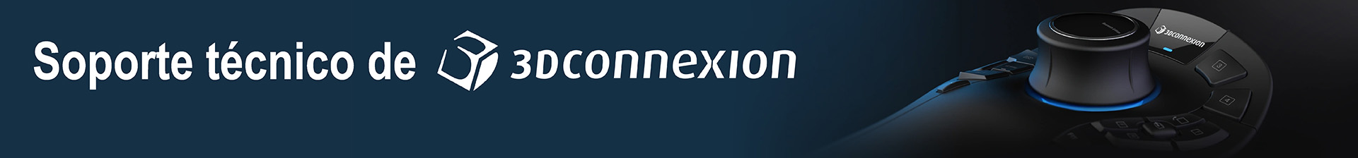 Soporte técnico de 3Dconnexion