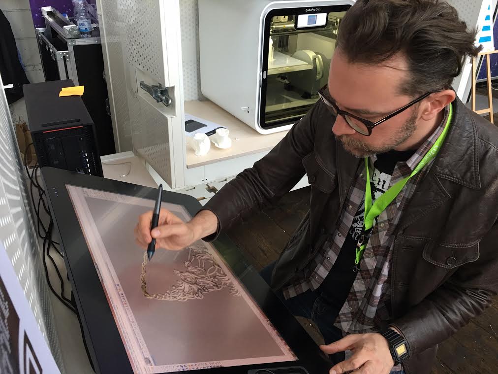Talleres de Wacom y Rhino en Milano Design Week 2016