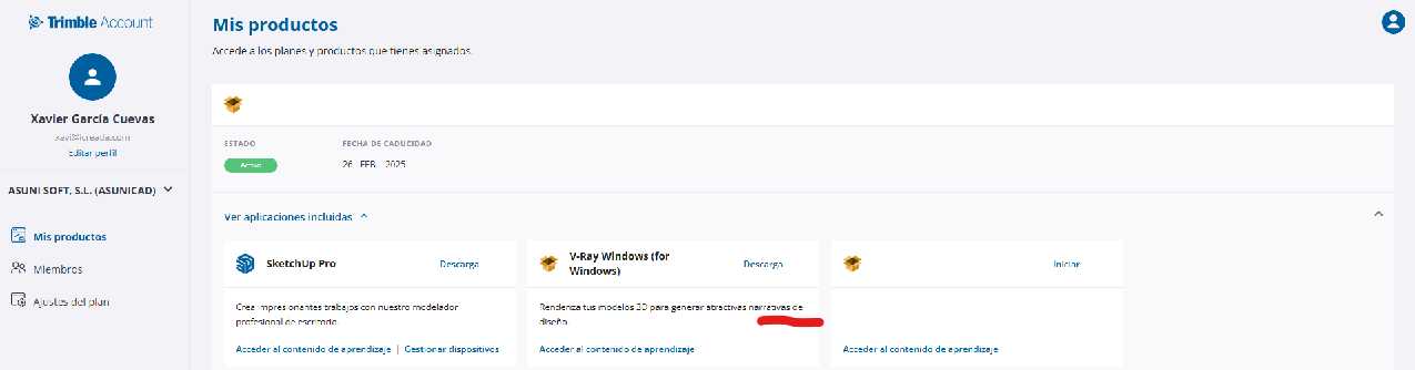 descargar V-Ray para Sketchup Studio