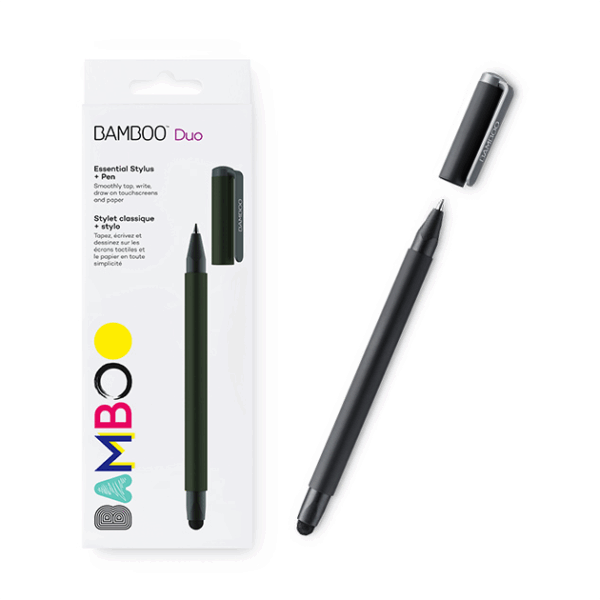 Lápiz Wacom Bamboo Duo Negro - OUTLET