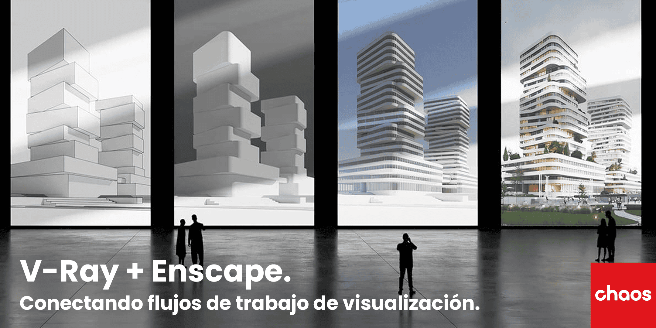 Conectando flujos de trabajo de visualización