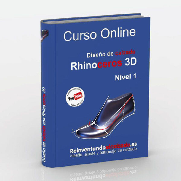 Curso online de Diseño de calzado con Rhino 3D + Tutoría