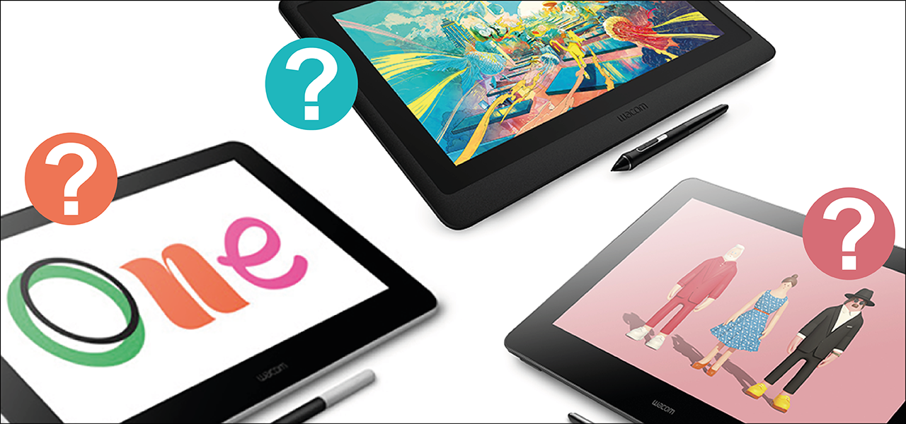 Comparativa entre la Wacom Cintiq 16, Pro 16 y Wacom One