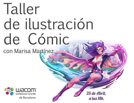 Taller de ilustración de Cómic y Manga con Marisa Martínez