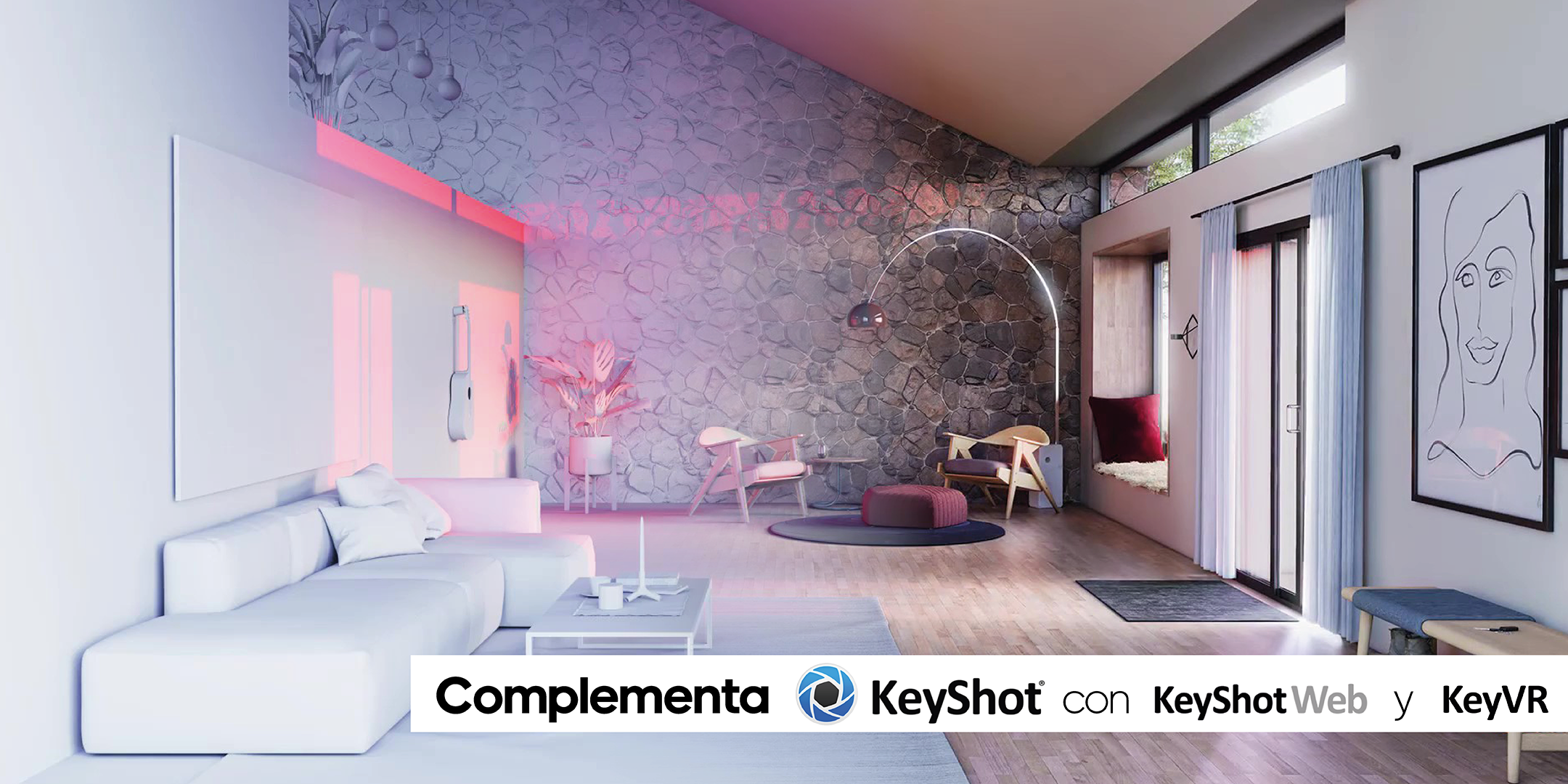 Complementa Keyshot con KeyshotWeb y KeyVR