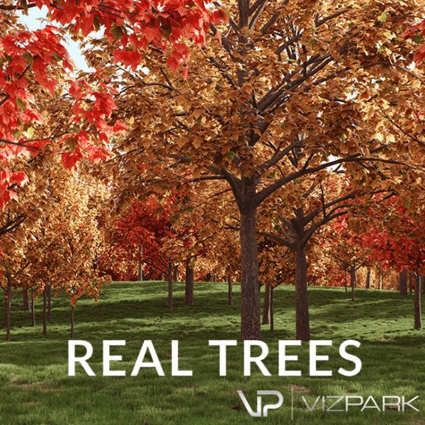 Vizpark Real Trees para Rhino