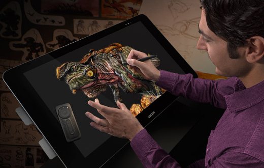 Plasma tu creatividad con Wacom Cintiq 27QHD Touch