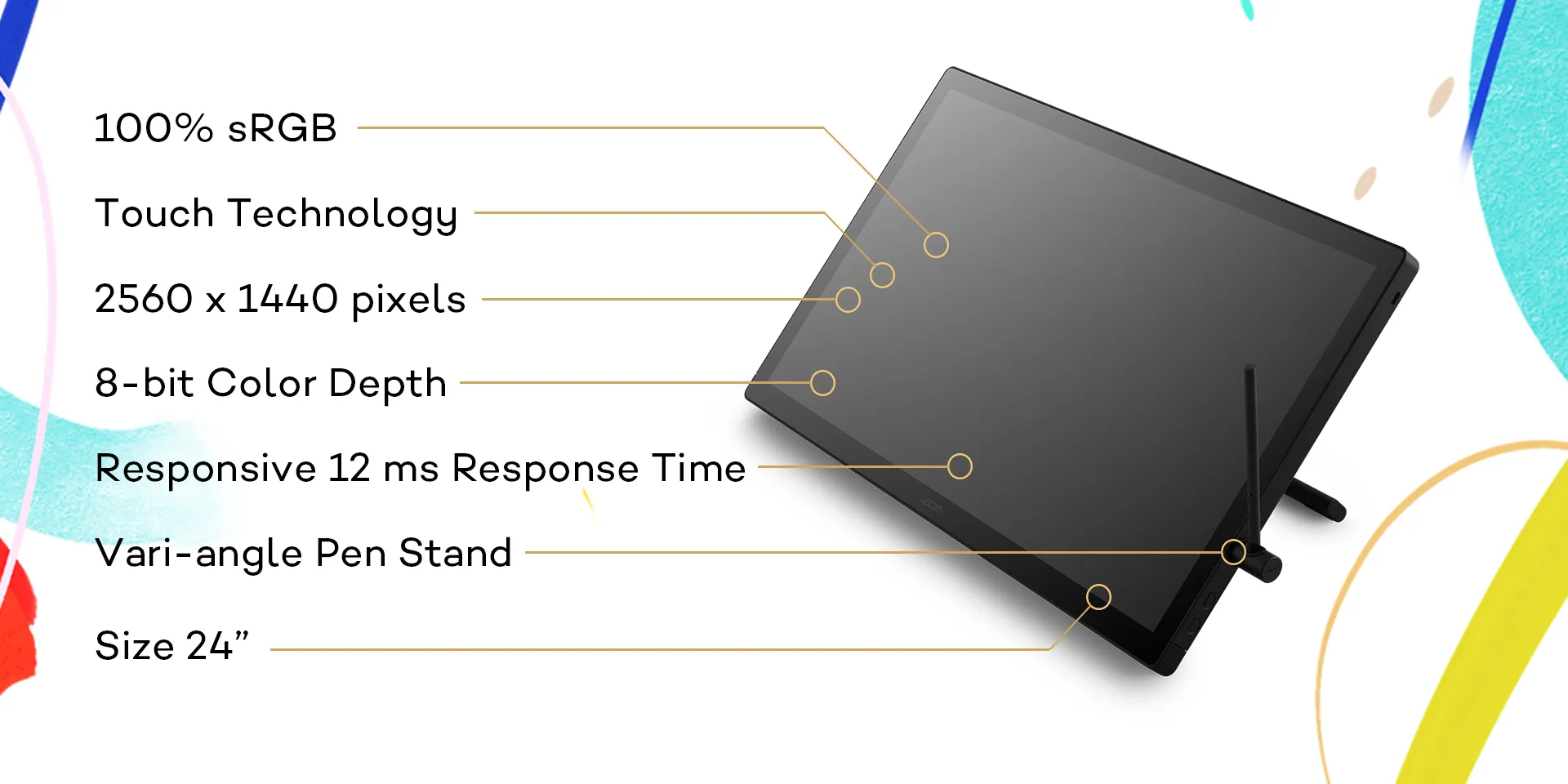 Tableta Wacom Cintiq 24 Touch