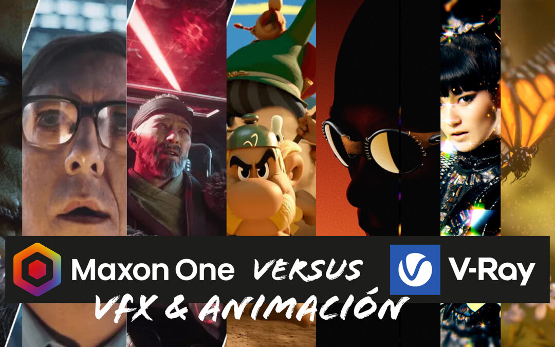 descubre las diferencias entre Maxon y V-Ray para efectos de VFX y animación