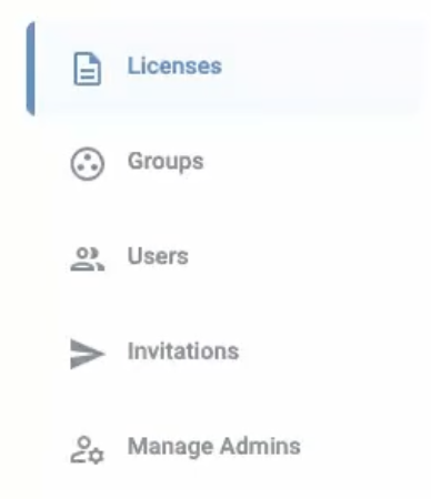 gestor de licencias de Maxon Teams